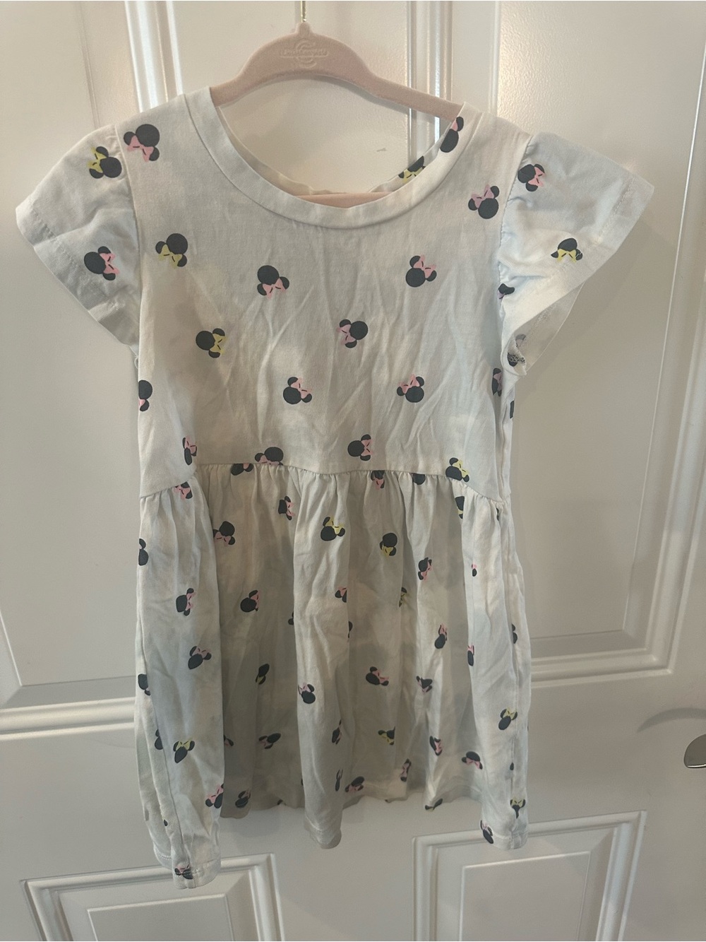 GAP x Disney girl mini mouse Short-Sleeve Skater Dress